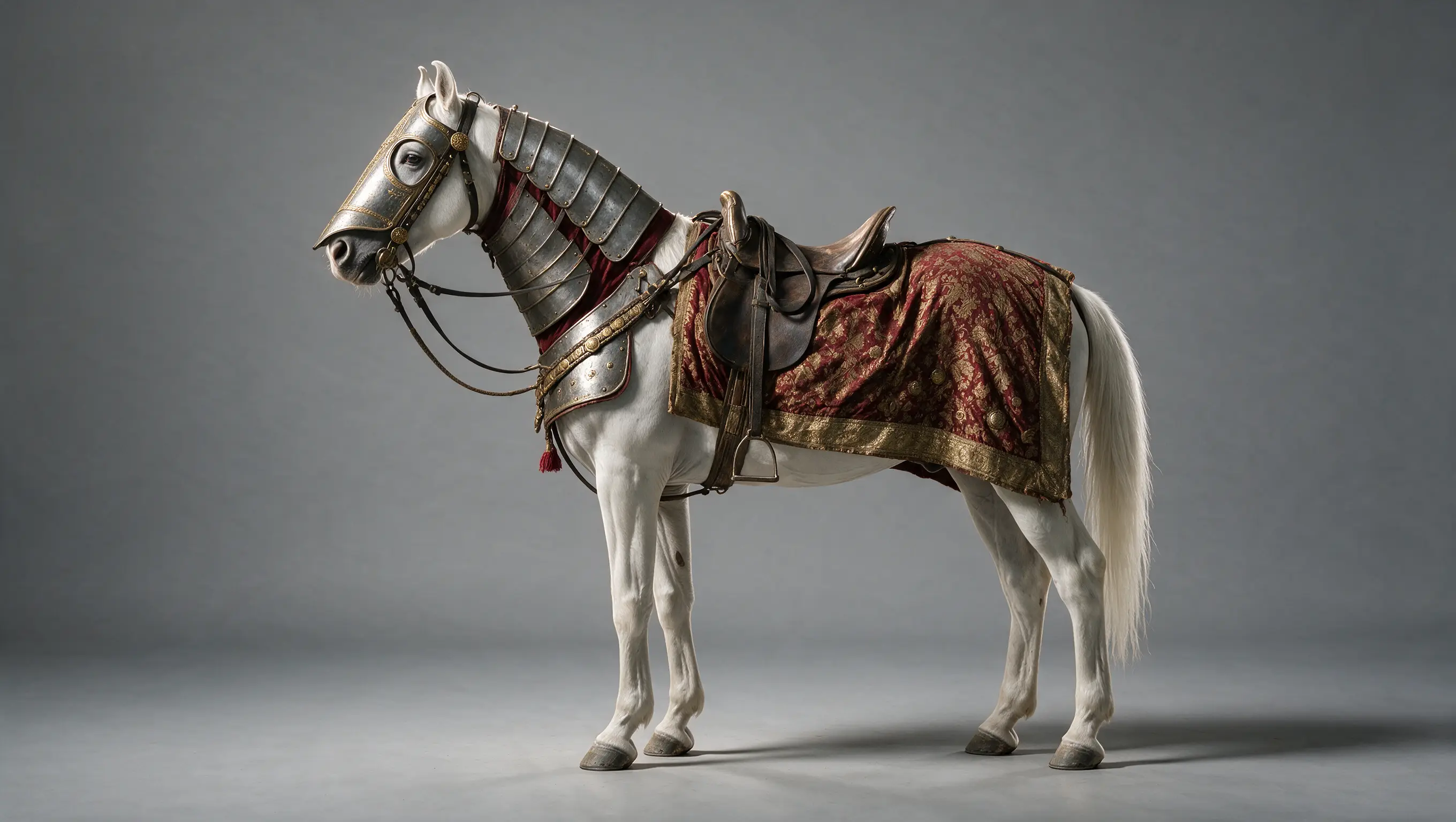 War-tack version of the horse